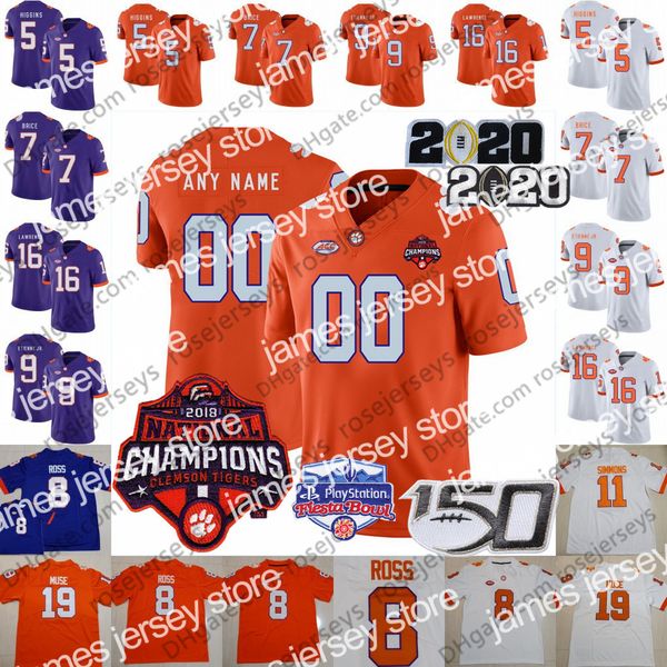 american college football wear 2020 clemson tigers lawrence jersey custom higgins ross etienne deshaun watson isaiah simmons lyn-j dixon che, Black
american college football wear 2020 clemson tigers lawrence jersey custom higgins ross etienne deshaun watson isaiah simmons lyn-j dixon che, Black