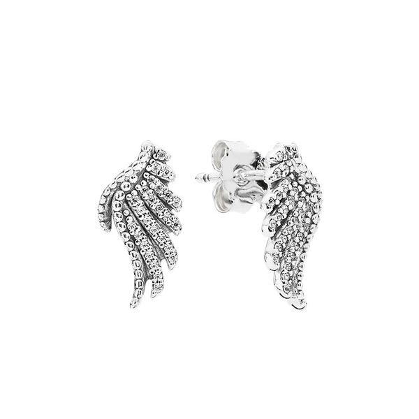 authentic sterling silver sparkling wing stud earring womens party jewelry set original box for pandora cz diamond girlfriend gift earrings, Golden;silver
authentic sterling silver sparkling wing stud earring womens party jewelry set original box for pandora cz diamond girlfriend gift earrings, Golden;silver