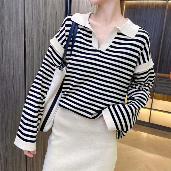 two piece dress autumn womens suit loose striped knitted patchwork polo shirt women slim skirt two pice set women chic and skirt sets 22090, White
two piece dress autumn womens suit loose striped knitted patchwork polo shirt women slim skirt two pice set women chic and skirt sets 22090, White