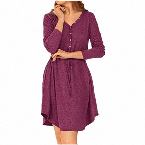 casual dresses casual dresses dress women autumn fashion solid color long sleeve v-neck knitted tunic button vestido de mulher m8n0#, Black;gray
casual dresses casual dresses dress women autumn fashion solid color long sleeve v-neck knitted tunic button vestido de mulher m8n0#, Black;gray