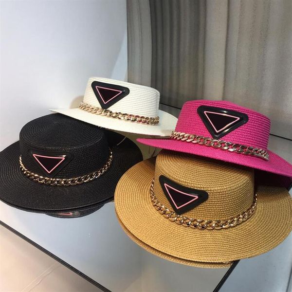 2021ss oblique designers trianglelogos brands beanies fashion men women letters print chain flat straw hats summer outdoor3062
2021ss oblique designers trianglelogos brands beanies fashion men women letters print chain flat straw hats summer outdoor3062
