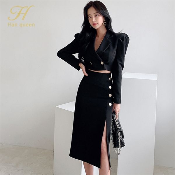 two piece dress h han queen womens ol 2 pieces suits short suit jacket crop singlebreasted split sheath bodycon pencil skirt work set 220906, White
two piece dress h han queen womens ol 2 pieces suits short suit jacket crop singlebreasted split sheath bodycon pencil skirt work set 220906, White