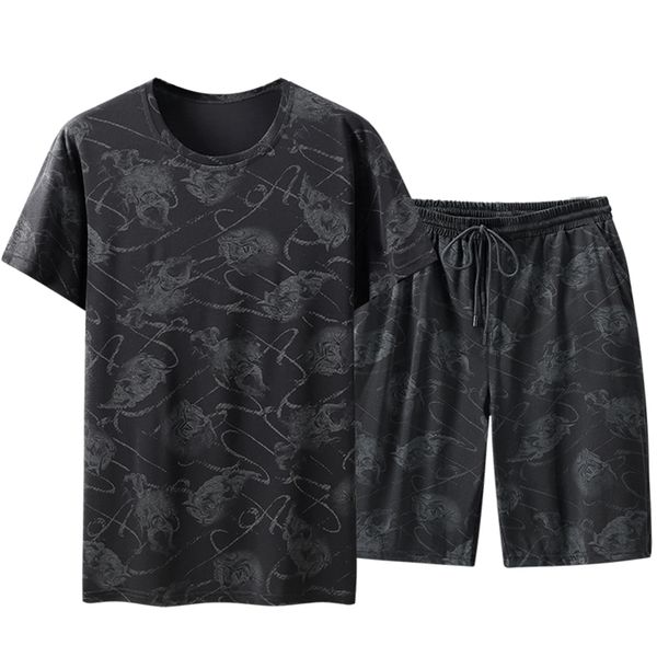 men's tracksuits jogging homme summer men's t-shirts 2-pcs tracksuit set casual oversize 10xl 11xl fatty shorts elasticity male st, Gray
men's tracksuits jogging homme summer men's t-shirts 2-pcs tracksuit set casual oversize 10xl 11xl fatty shorts elasticity male st, Gray