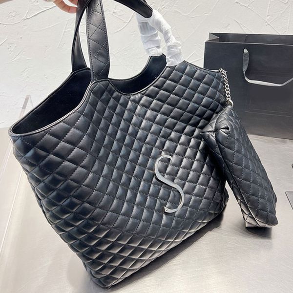 gaby shopping bag quilted overstitching leather handbag purse fashion gold silver metal letter denim canvas large capacity tote bags removab
gaby shopping bag quilted overstitching leather handbag purse fashion gold silver metal letter denim canvas large capacity tote bags removab