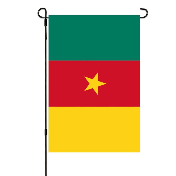 cameroon flag cameroonian garden flags 30x45cm vertical double sided patriotic small garden banner for yard outdoor decor
cameroon flag cameroonian garden flags 30x45cm vertical double sided patriotic small garden banner for yard outdoor decor