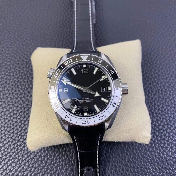 vs factory men's watch 8906 movement 43.5mm black and white ceramic ring leather strap sapphire crystal glass waterproof, Slivery;brown
vs factory men's watch 8906 movement 43.5mm black and white ceramic ring leather strap sapphire crystal glass waterproof, Slivery;brown