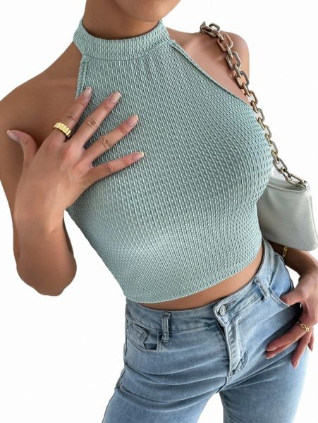 women's tanks & camis solid backless crop halter j9ck#, White 
women's tanks & camis solid backless crop halter j9ck#, White