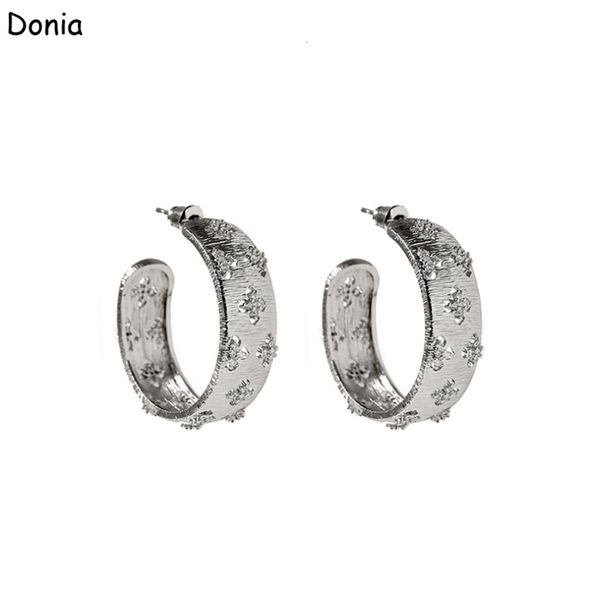 donia jewelry luxury stud european and american fashion four-leaf flower c-shaped titanium steel three-color creative designer earrings196a, Golden;silver
donia jewelry luxury stud european and american fashion four-leaf flower c-shaped titanium steel three-color creative designer earrings196a, Golden;silver