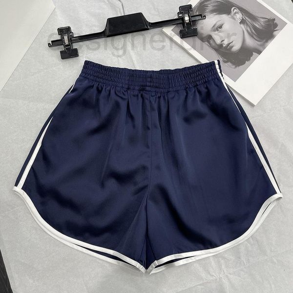 women's shorts designer genuine ce new style drawstring blue embroidery simple sports shorts fashionable and versatile 18f4, White;black
women's shorts designer genuine ce new style drawstring blue embroidery simple sports shorts fashionable and versatile 18f4, White;black