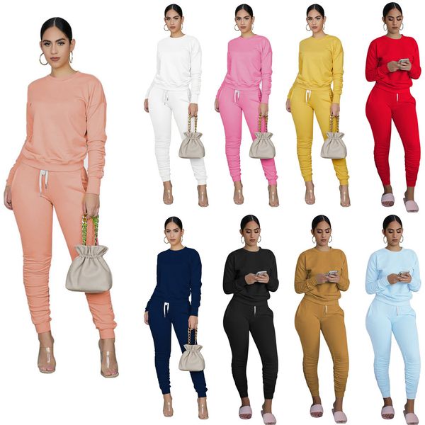 fall winter womens long pants outfits casual crew neck cotton blend pleated sportwear fashion sports streetwear, White
fall winter womens long pants outfits casual crew neck cotton blend pleated sportwear fashion sports streetwear, White