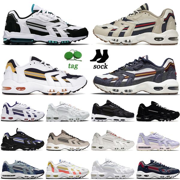 96 ii 96s mens women running shoes triple black white bred beach summer pastels blackened blue persian violet mystic teal trainers sports sn, White;red
96 ii 96s mens women running shoes triple black white bred beach summer pastels blackened blue persian violet mystic teal trainers sports sn, White;red