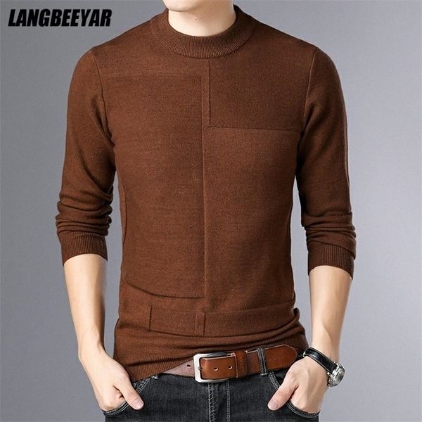 men's sweaters brand knit pullover crew neck sweater autum winter solid color simple casual men jumper fashion clothing 220905, White;black
men's sweaters brand knit pullover crew neck sweater autum winter solid color simple casual men jumper fashion clothing 220905, White;black