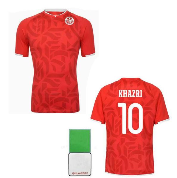 tunisia customized 22-23 thai quality soccer jerseys shirts wear national kingcaps custom 10 khazri 14 mejbri 12 maaloul 11 khalifa 13 sassi, Black;yellow
tunisia customized 22-23 thai quality soccer jerseys shirts wear national kingcaps custom 10 khazri 14 mejbri 12 maaloul 11 khalifa 13 sassi, Black;yellow