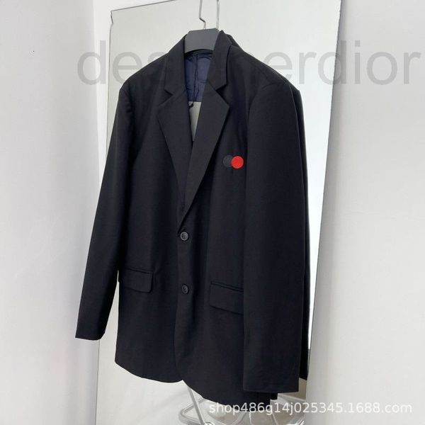 women's suits & blazers designer genuine home b double circle embroidered letter suit with printed metal shoulder pads loose men's, White;black
women's suits & blazers designer genuine home b double circle embroidered letter suit with printed metal shoulder pads loose men's, White;black