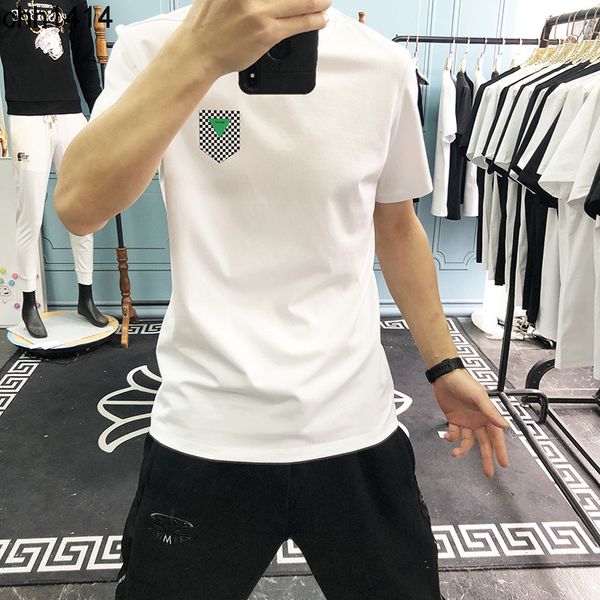 t shirt men's fashion brand 2022 botvegas venetas bv triangle youth slim round neck solid color half sleeve casual men's short sle, White;black
t shirt men's fashion brand 2022 botvegas venetas bv triangle youth slim round neck solid color half sleeve casual men's short sle, White;black