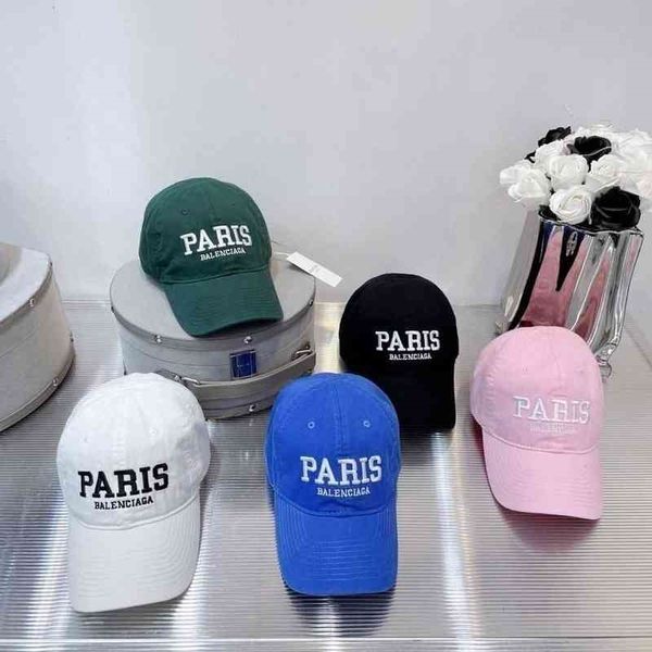 hat original balenciga caps men's and women's fashion embroidered paris baseball cap versatile soft washing cotton duck tongue for, Blue;gray
hat original balenciga caps men's and women's fashion embroidered paris baseball cap versatile soft washing cotton duck tongue for, Blue;gray
