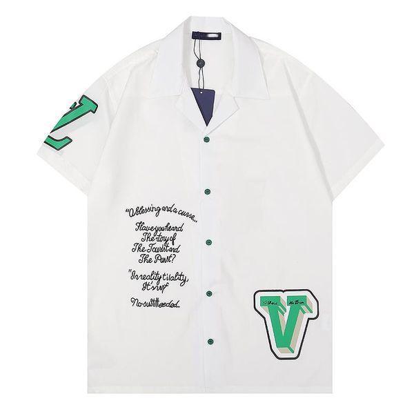 23ss luxury designers shirts men's fashion tiger letter v silk bowling shirt casual shirts men slim fit short sleeve dress shirt -3xl, White;black
23ss luxury designers shirts men's fashion tiger letter v silk bowling shirt casual shirts men slim fit short sleeve dress shirt -3xl, White;black