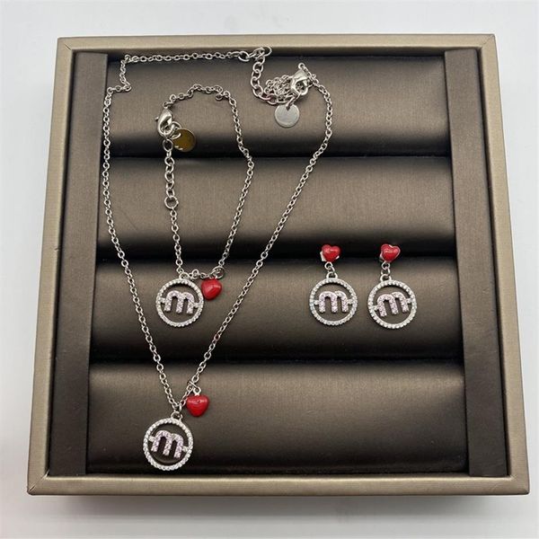 design jewelry miao miu love heart letter pink diamond simple and versatile earrings necklace bracelet female312t, Golden
design jewelry miao miu love heart letter pink diamond simple and versatile earrings necklace bracelet female312t, Golden
