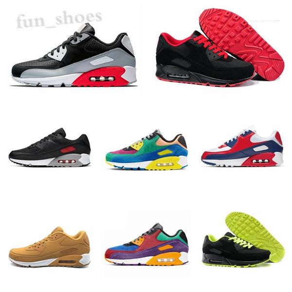 2019 90 og triple black men women shoes classic yellow red wheat sports trainer cushion surface breathable sneakers 36-45 sg07289u, Black;brown
2019 90 og triple black men women shoes classic yellow red wheat sports trainer cushion surface breathable sneakers 36-45 sg07289u, Black;brown