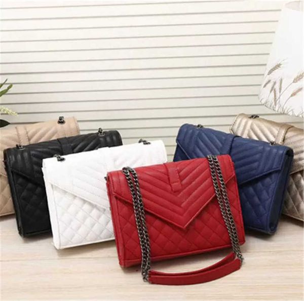 wallets luxury designer handbags y-shaped quilted real leather women bags chain shoulder flap bag multiple, Red;black
wallets luxury designer handbags y-shaped quilted real leather women bags chain shoulder flap bag multiple, Red;black
