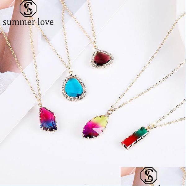 pendant necklaces colorf crystal glass pendant chram necklace for women anti-fading gold chain round ball fashion jewelry wh vipjewel dhhkw, Silver
pendant necklaces colorf crystal glass pendant chram necklace for women anti-fading gold chain round ball fashion jewelry wh vipjewel dhhkw, Silver
