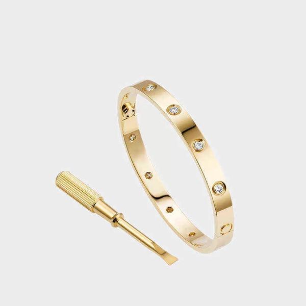 woman love bracelet bangle 5.0 designer bracelets 10 diamonds bangles luxury jewelry man titanium steel screw gold silver bracelet with orig, Black
woman love bracelet bangle 5.0 designer bracelets 10 diamonds bangles luxury jewelry man titanium steel screw gold silver bracelet with orig, Black