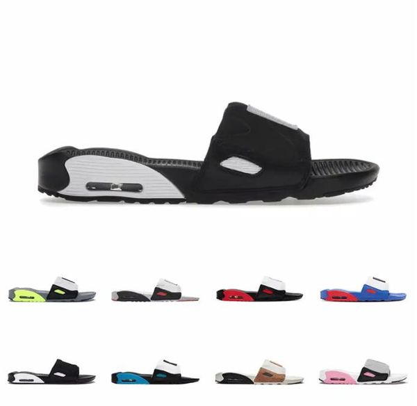 with box slippers arrival design luxury 90 slides slipper for men women black volt blue hyper pink grey platform sandals outdoor fashion fli
with box slippers arrival design luxury 90 slides slipper for men women black volt blue hyper pink grey platform sandals outdoor fashion fli