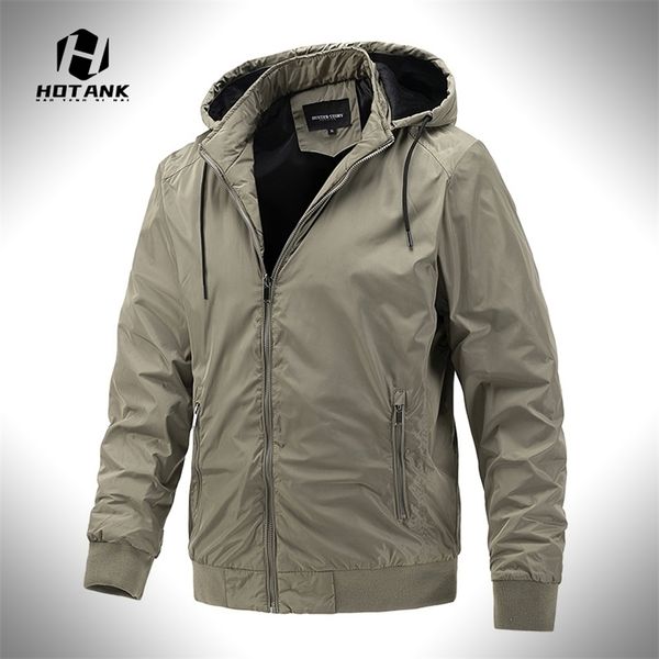 men's jackets men windproof hooded coats outdoor bomber outwears windbreaker mens spring autumn casual jacket fashion clothing 220905, Black;brown
men's jackets men windproof hooded coats outdoor bomber outwears windbreaker mens spring autumn casual jacket fashion clothing 220905, Black;brown
