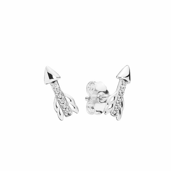 sparkling arrow stud earrings real sterling silver women girls party jewelry original box for pandora cz diamond earring set, Golden;silver
sparkling arrow stud earrings real sterling silver women girls party jewelry original box for pandora cz diamond earring set, Golden;silver