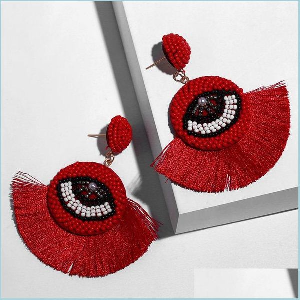 dangle chandelier ethnic bohemian tassel dangle earrings for women handmade evil blue eye fringe drop crystal beaded hoop yydhhome dhvka, Silver
dangle chandelier ethnic bohemian tassel dangle earrings for women handmade evil blue eye fringe drop crystal beaded hoop yydhhome dhvka, Silver