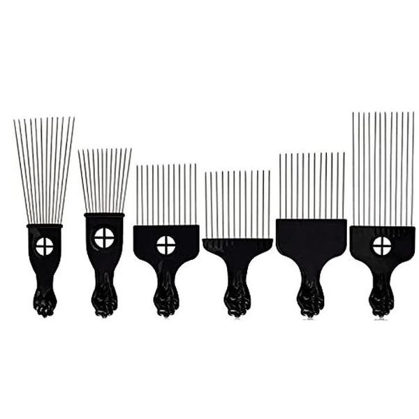 hair brushes pick comb afro metal picks for men and women combs fist styling drop delivery 2022 cissors amtvb, Silver
hair brushes pick comb afro metal picks for men and women combs fist styling drop delivery 2022 cissors amtvb, Silver