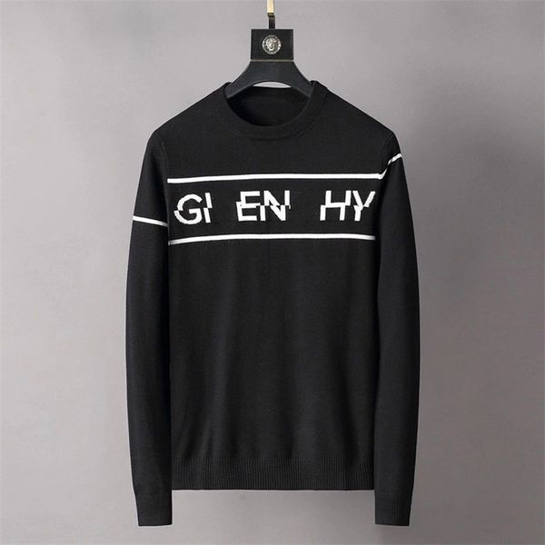 winter luxury sweater long sleeve knitted letter embroidery fashion hoodie pullover sweatshirt hat men's knitwear plus size 688, White;black
winter luxury sweater long sleeve knitted letter embroidery fashion hoodie pullover sweatshirt hat men's knitwear plus size 688, White;black