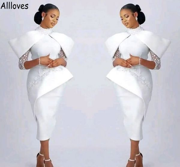 south african girls modern white satin cocktail party dresses high neck lace appliqued short prom formal gowns with sleeves sheath tea lengt, Black
south african girls modern white satin cocktail party dresses high neck lace appliqued short prom formal gowns with sleeves sheath tea lengt, Black
