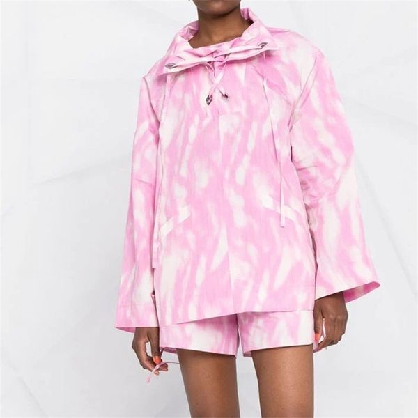 womens two piece pants womens pink tie dye stand collar laceup jacket or elastic waist drawstring laceup loose shorts female suit 220906, White
womens two piece pants womens pink tie dye stand collar laceup jacket or elastic waist drawstring laceup loose shorts female suit 220906, White