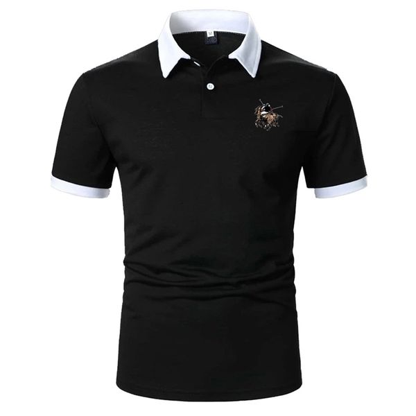 men's polos men's polo shirts short sleeve polo shirts contrast polo summer streetwear casual fashion men's 220906, White;black
men's polos men's polo shirts short sleeve polo shirts contrast polo summer streetwear casual fashion men's 220906, White;black