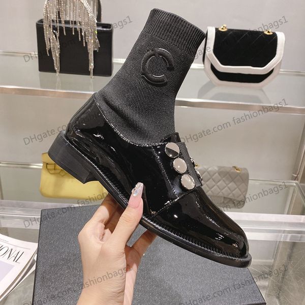 famou designer early fall womens elastic sock ankle boots classic black stitching patent leather metal with low heel 3.5cm retro chelsea kne
famou designer early fall womens elastic sock ankle boots classic black stitching patent leather metal with low heel 3.5cm retro chelsea kne