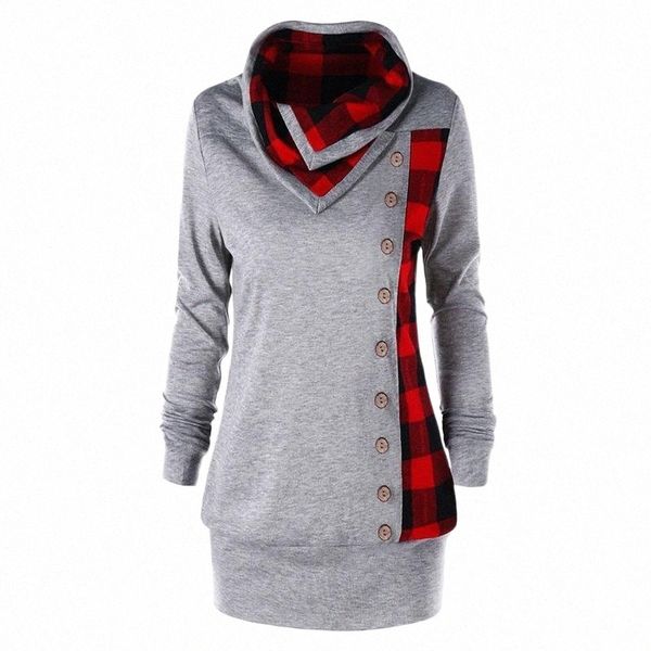 women's hoodies & sweatshirts women's hoodies & sweatshirts autumn winter turtle neck women sweatershirts long sleeves plaid patch, Black
women's hoodies & sweatshirts women's hoodies & sweatshirts autumn winter turtle neck women sweatershirts long sleeves plaid patch, Black