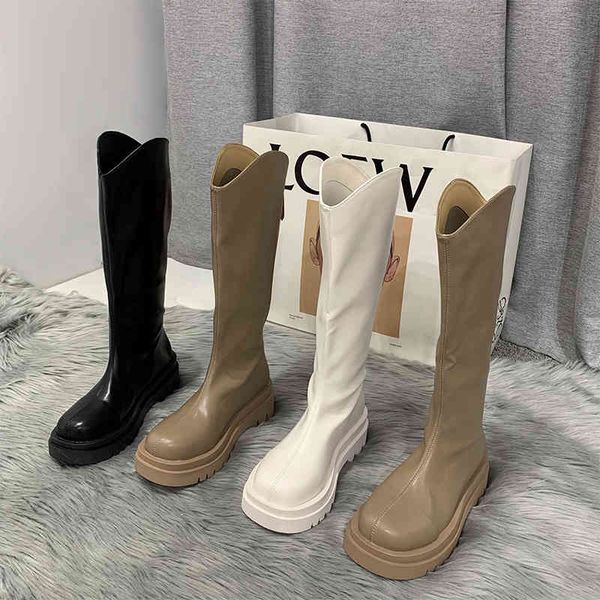 boots 2022 winter new women long fashion flats heels square toe knight knee high back zipper thigh 220906, Black
boots 2022 winter new women long fashion flats heels square toe knight knee high back zipper thigh 220906, Black