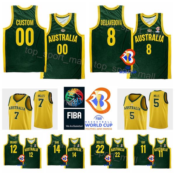 printed fiba patch australia basketball jersey national team 7 thon maker 13 sam froling 5 tyrese proctor 10 mitch mccarron 25 rhys vague 23, Black
printed fiba patch australia basketball jersey national team 7 thon maker 13 sam froling 5 tyrese proctor 10 mitch mccarron 25 rhys vague 23, Black