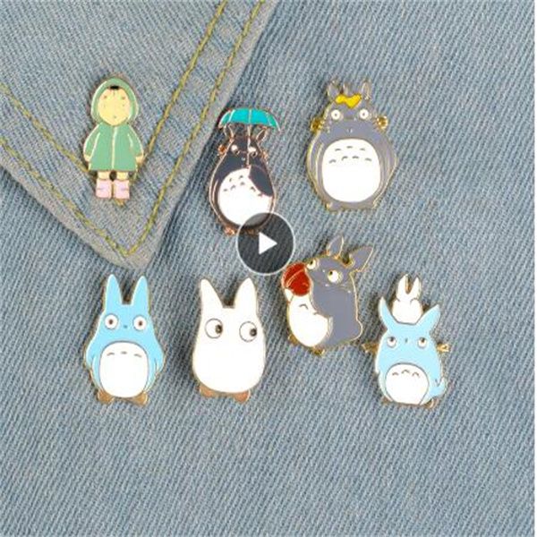 fashion cartoon anime pins brooches creative personality wild student jewelry cute totoro funny alloy drop oil shirt bag badge jewelry gift, Gray
fashion cartoon anime pins brooches creative personality wild student jewelry cute totoro funny alloy drop oil shirt bag badge jewelry gift, Gray