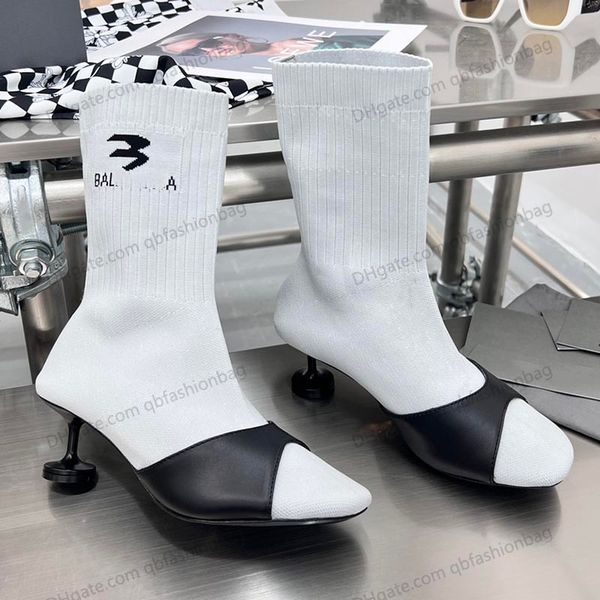 f/w 2022/23 designer womens ankle sock boots with low heels jelly booties non-slip slip-ons pointed toes fashion rubbe soft and comfortable, Black
f/w 2022/23 designer womens ankle sock boots with low heels jelly booties non-slip slip-ons pointed toes fashion rubbe soft and comfortable, Black