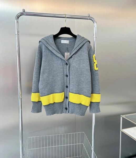 autumn winter european women's jackets navy collar sweater jacket jacquard letter pentagram bump color knit cardigan, Black;brown
autumn winter european women's jackets navy collar sweater jacket jacquard letter pentagram bump color knit cardigan, Black;brown