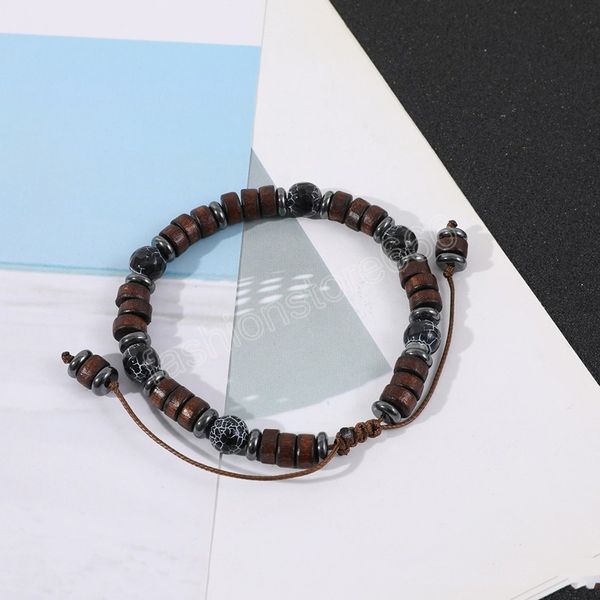 trendy braided wooden beads bracelet for men summer beach vintage spacer beaded bracelets men jewelry, Golden;silver
trendy braided wooden beads bracelet for men summer beach vintage spacer beaded bracelets men jewelry, Golden;silver