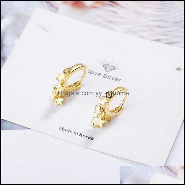 hoop huggie 2021 fashion simple gold sier color star earrings for women round personality hoop earings jewelry korean orec yydhhome dhuyj, Golden;silver
hoop huggie 2021 fashion simple gold sier color star earrings for women round personality hoop earings jewelry korean orec yydhhome dhuyj, Golden;silver