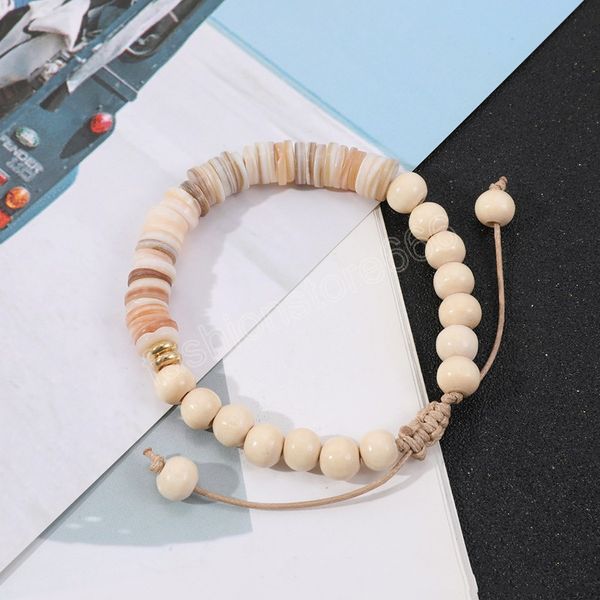 trendy handmade braided wooden beads bracelets men summer beach disc beaded hawaii shell bracelet for men jewelry, Golden;silver
trendy handmade braided wooden beads bracelets men summer beach disc beaded hawaii shell bracelet for men jewelry, Golden;silver