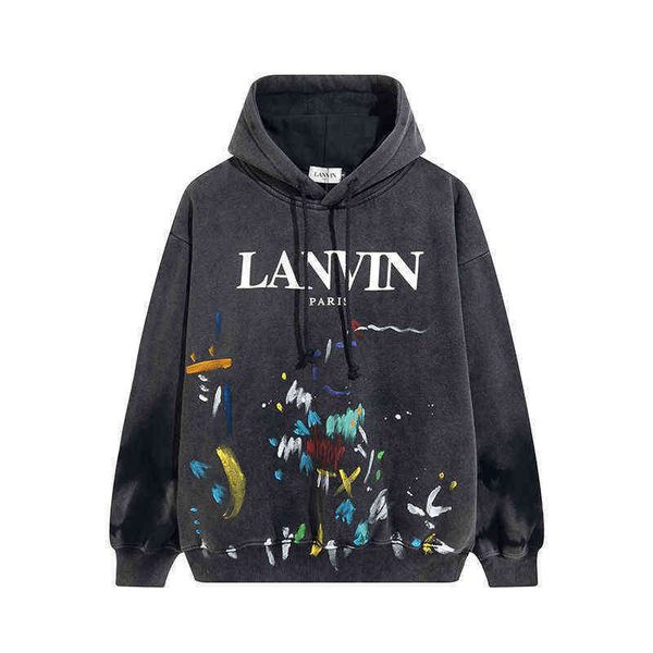 gallerydept designer sweaters speckle tie dye graffiti print men's loose hooded pullover r4kb oirj, Black
gallerydept designer sweaters speckle tie dye graffiti print men's loose hooded pullover r4kb oirj, Black