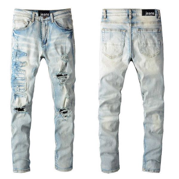 697amirs jeans fashion street cowboy casual pants micro elastic cotton youth blue hole tight jeans
697amirs jeans fashion street cowboy casual pants micro elastic cotton youth blue hole tight jeans