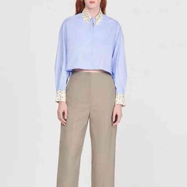 women's blouses shirts it's too early for fadan s's autumn women's wear french blue and white striped collar shirt
women's blouses shirts it's too early for fadan s's autumn women's wear french blue and white striped collar shirt
