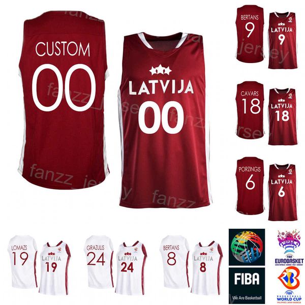 printed national team basketball latvia jersey 2022 eurobasket kristaps porzingis 19 rihards lomazs 9 dairis bertans andrejs grazulis davis, Black;red
printed national team basketball latvia jersey 2022 eurobasket kristaps porzingis 19 rihards lomazs 9 dairis bertans andrejs grazulis davis, Black;red