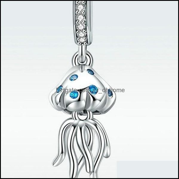 silver jellyfish zircon necklace pendant fit pandora bracelet charm genuine 925 sterling sier beads luxury original jewelry yydhhome dh7y9, Black
silver jellyfish zircon necklace pendant fit pandora bracelet charm genuine 925 sterling sier beads luxury original jewelry yydhhome dh7y9, Black